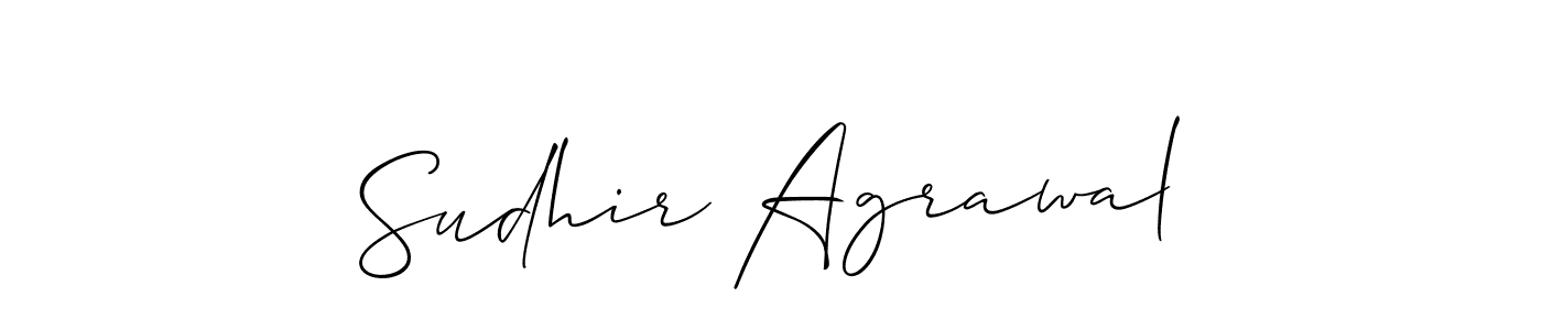 Here are the top 10 professional signature styles for the name Sudhir Agrawal. These are the best autograph styles you can use for your name. Sudhir Agrawal signature style 2 images and pictures png