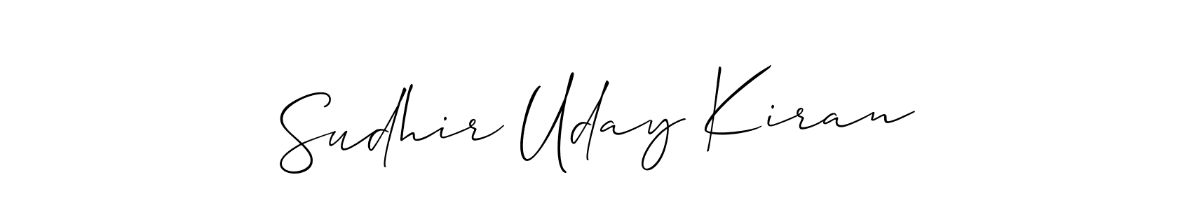 See photos of Sudhir Uday Kiran official signature by Spectra . Check more albums & portfolios. Read reviews & check more about Allison_Script font. Sudhir Uday Kiran signature style 2 images and pictures png