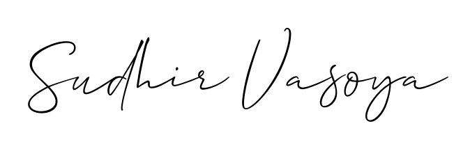 The best way (Allison_Script) to make a short signature is to pick only two or three words in your name. For converting this name Sudhir Vasoya. Sudhir Vasoya signature style 2 images and pictures png