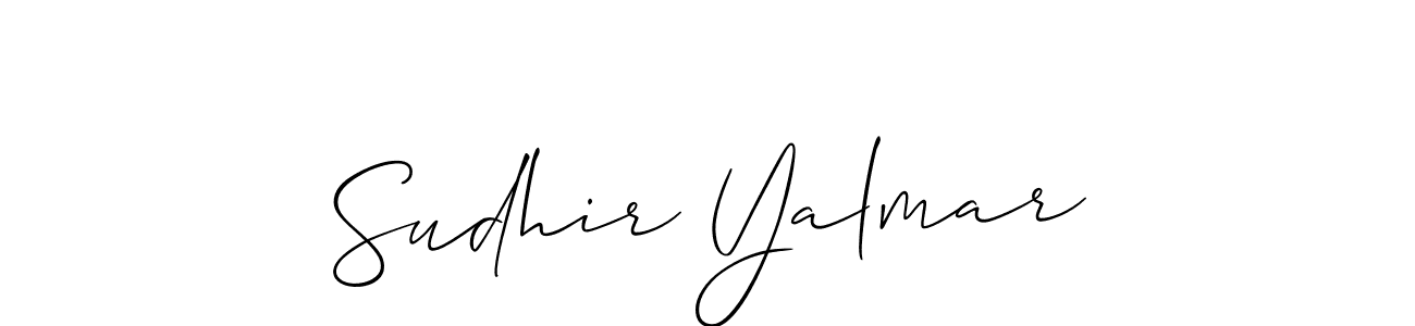 See photos of Sudhir Yalmar official signature by Spectra . Check more albums & portfolios. Read reviews & check more about Allison_Script font. Sudhir Yalmar signature style 2 images and pictures png