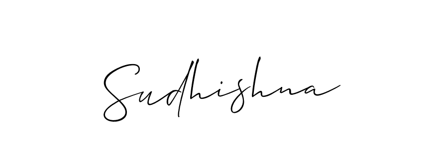 Best and Professional Signature Style for Sudhishna. Allison_Script Best Signature Style Collection. Sudhishna signature style 2 images and pictures png