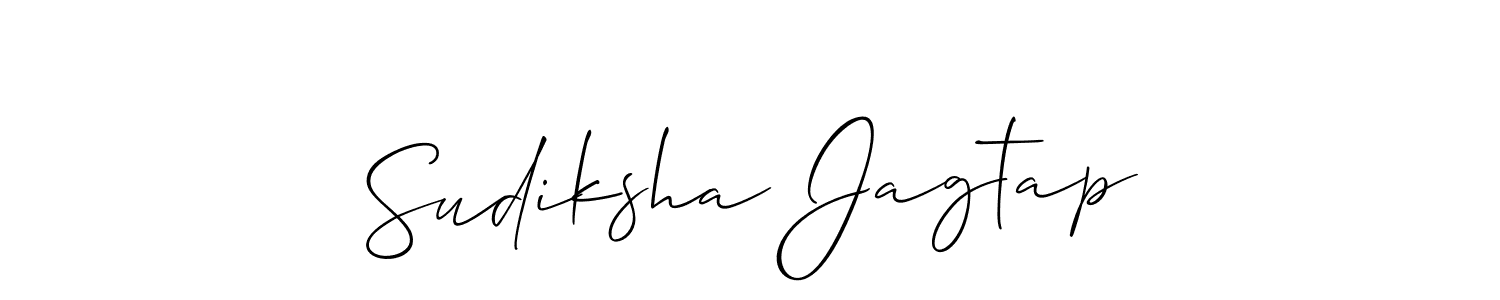 You can use this online signature creator to create a handwritten signature for the name Sudiksha Jagtap. This is the best online autograph maker. Sudiksha Jagtap signature style 2 images and pictures png