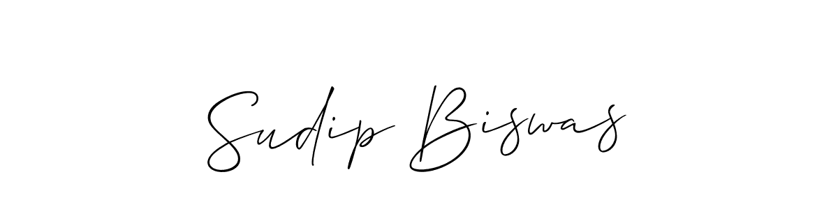 Similarly Allison_Script is the best handwritten signature design. Signature creator online .You can use it as an online autograph creator for name Sudip Biswas. Sudip Biswas signature style 2 images and pictures png