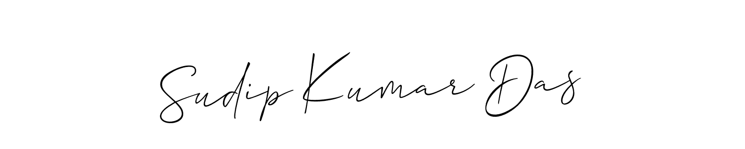 How to Draw Sudip Kumar Das signature style? Allison_Script is a latest design signature styles for name Sudip Kumar Das. Sudip Kumar Das signature style 2 images and pictures png