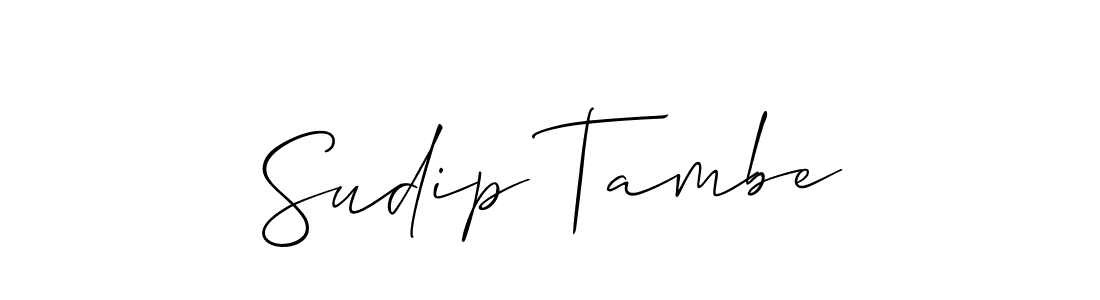 Make a beautiful signature design for name Sudip Tambe. Use this online signature maker to create a handwritten signature for free. Sudip Tambe signature style 2 images and pictures png