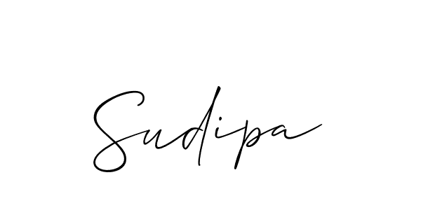Make a short Sudipa signature style. Manage your documents anywhere anytime using Allison_Script. Create and add eSignatures, submit forms, share and send files easily. Sudipa signature style 2 images and pictures png