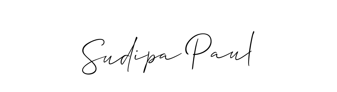 Also You can easily find your signature by using the search form. We will create Sudipa Paul name handwritten signature images for you free of cost using Allison_Script sign style. Sudipa Paul signature style 2 images and pictures png