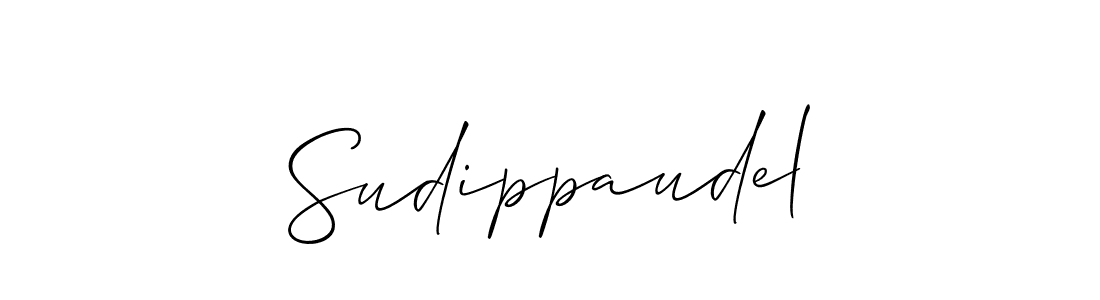 Once you've used our free online signature maker to create your best signature Allison_Script style, it's time to enjoy all of the benefits that Sudippaudel name signing documents. Sudippaudel signature style 2 images and pictures png