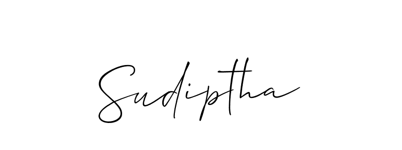 This is the best signature style for the Sudiptha name. Also you like these signature font (Allison_Script). Mix name signature. Sudiptha signature style 2 images and pictures png