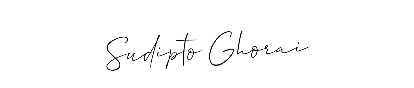 Also You can easily find your signature by using the search form. We will create Sudipto Ghorai name handwritten signature images for you free of cost using Allison_Script sign style. Sudipto Ghorai signature style 2 images and pictures png