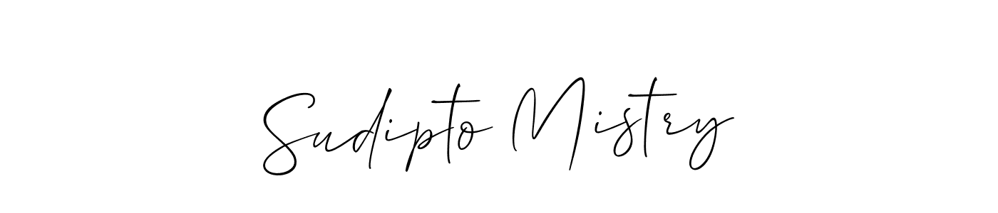 Sudipto Mistry stylish signature style. Best Handwritten Sign (Allison_Script) for my name. Handwritten Signature Collection Ideas for my name Sudipto Mistry. Sudipto Mistry signature style 2 images and pictures png