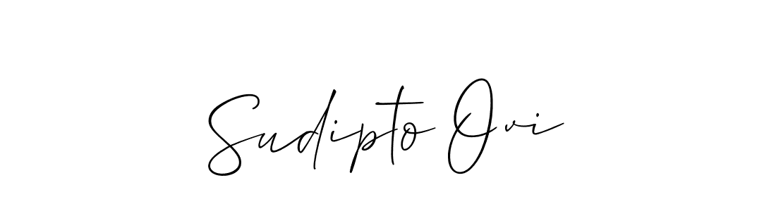 Similarly Allison_Script is the best handwritten signature design. Signature creator online .You can use it as an online autograph creator for name Sudipto Ovi. Sudipto Ovi signature style 2 images and pictures png