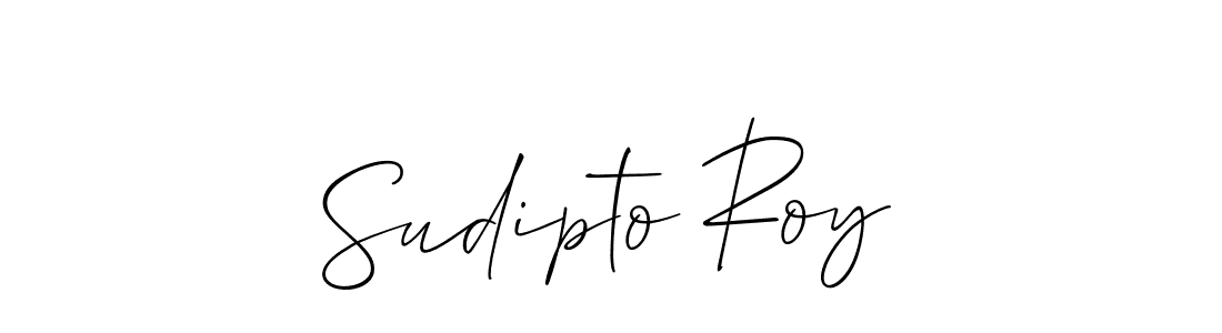 Use a signature maker to create a handwritten signature online. With this signature software, you can design (Allison_Script) your own signature for name Sudipto Roy. Sudipto Roy signature style 2 images and pictures png