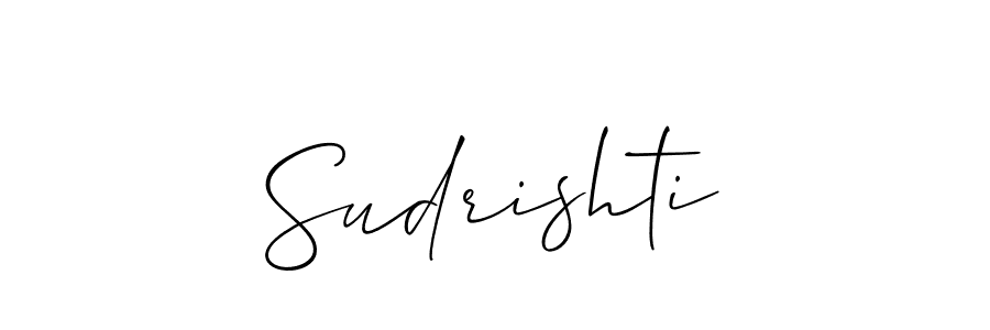 You can use this online signature creator to create a handwritten signature for the name Sudrishti. This is the best online autograph maker. Sudrishti signature style 2 images and pictures png