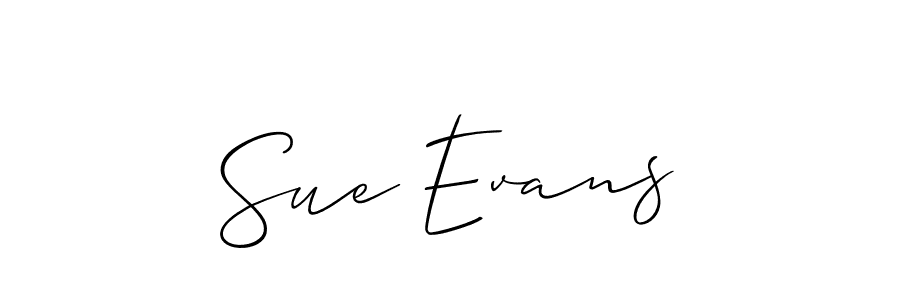 Make a short Sue Evans signature style. Manage your documents anywhere anytime using Allison_Script. Create and add eSignatures, submit forms, share and send files easily. Sue Evans signature style 2 images and pictures png