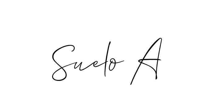 You can use this online signature creator to create a handwritten signature for the name Suelo A. This is the best online autograph maker. Suelo A signature style 2 images and pictures png