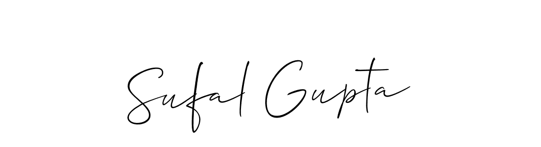 Check out images of Autograph of Sufal Gupta name. Actor Sufal Gupta Signature Style. Allison_Script is a professional sign style online. Sufal Gupta signature style 2 images and pictures png