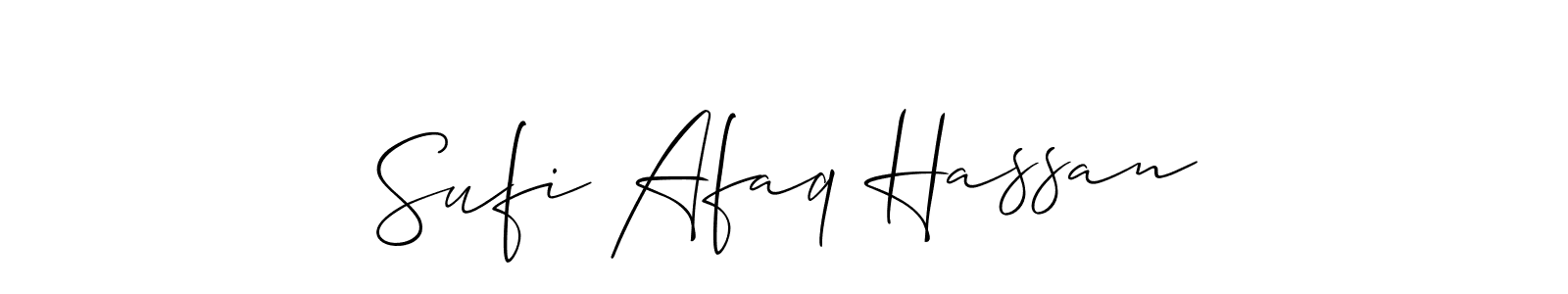 Here are the top 10 professional signature styles for the name Sufi Afaq Hassan. These are the best autograph styles you can use for your name. Sufi Afaq Hassan signature style 2 images and pictures png
