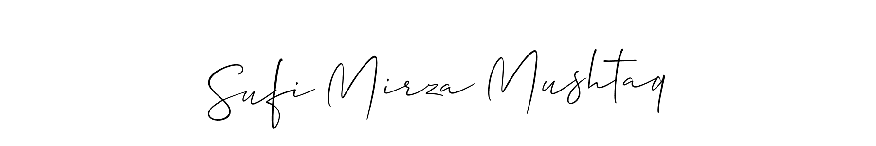 Make a beautiful signature design for name Sufi Mirza Mushtaq. Use this online signature maker to create a handwritten signature for free. Sufi Mirza Mushtaq signature style 2 images and pictures png