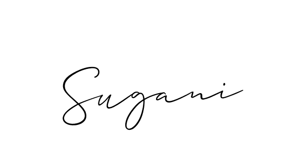 Make a beautiful signature design for name Sugani. Use this online signature maker to create a handwritten signature for free. Sugani signature style 2 images and pictures png