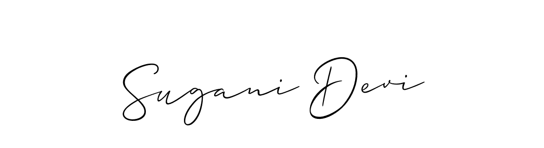 Once you've used our free online signature maker to create your best signature Allison_Script style, it's time to enjoy all of the benefits that Sugani Devi name signing documents. Sugani Devi signature style 2 images and pictures png