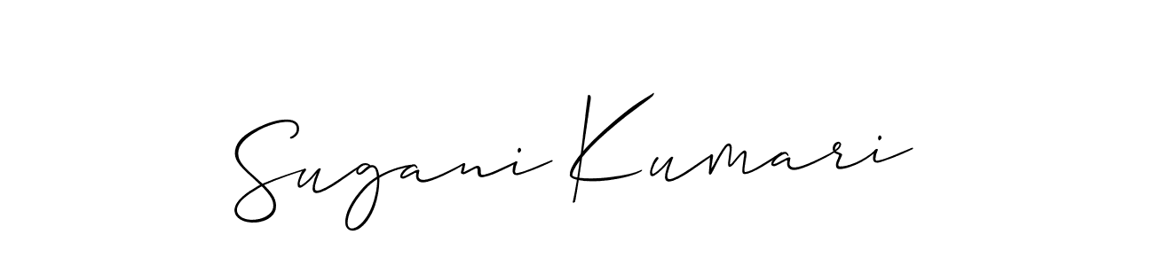 Make a beautiful signature design for name Sugani Kumari. Use this online signature maker to create a handwritten signature for free. Sugani Kumari signature style 2 images and pictures png