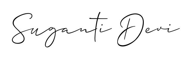 Create an unforgettable impression when signing with Suganti Devi name styled in Allison_Script typography. 100% free online generator. Suganti Devi signature style 2 images and pictures png