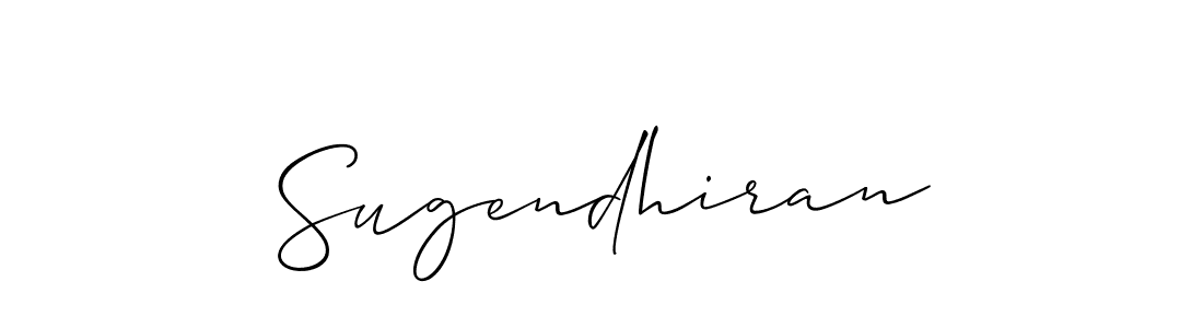 if you are searching for the best signature style for your name Sugendhiran. so please give up your signature search. here we have designed multiple signature styles  using Allison_Script. Sugendhiran signature style 2 images and pictures png
