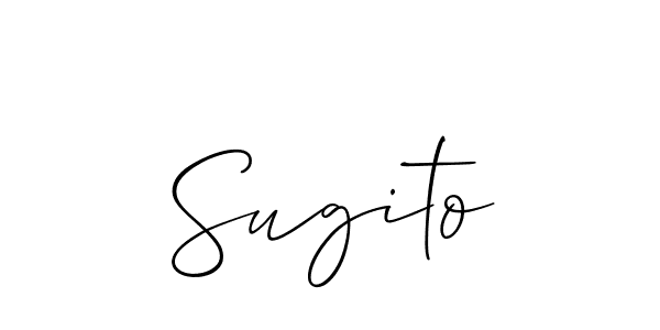 Similarly Allison_Script is the best handwritten signature design. Signature creator online .You can use it as an online autograph creator for name Sugito. Sugito signature style 2 images and pictures png