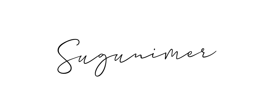 Make a beautiful signature design for name Sugunimer. Use this online signature maker to create a handwritten signature for free. Sugunimer signature style 2 images and pictures png