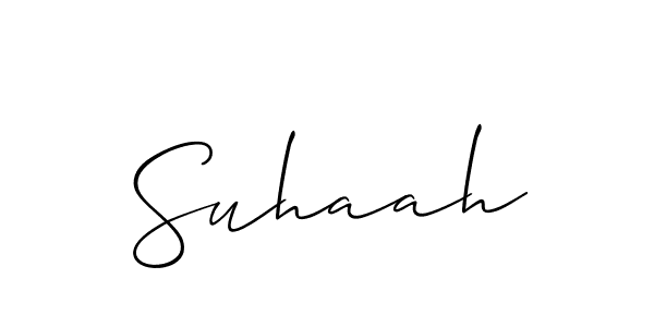 Once you've used our free online signature maker to create your best signature Allison_Script style, it's time to enjoy all of the benefits that Suhaah name signing documents. Suhaah signature style 2 images and pictures png