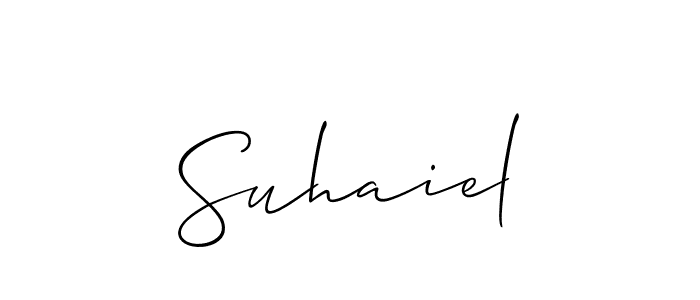 Also You can easily find your signature by using the search form. We will create Suhaiel name handwritten signature images for you free of cost using Allison_Script sign style. Suhaiel signature style 2 images and pictures png