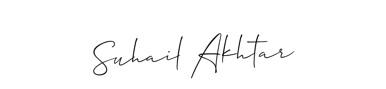 This is the best signature style for the Suhail Akhtar name. Also you like these signature font (Allison_Script). Mix name signature. Suhail Akhtar signature style 2 images and pictures png