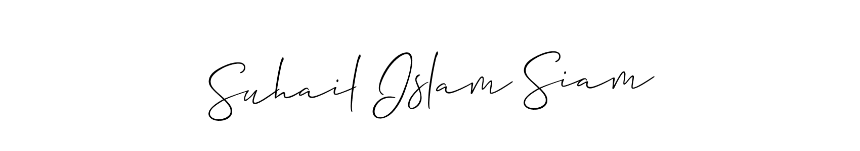 Best and Professional Signature Style for Suhail Islam Siam. Allison_Script Best Signature Style Collection. Suhail Islam Siam signature style 2 images and pictures png