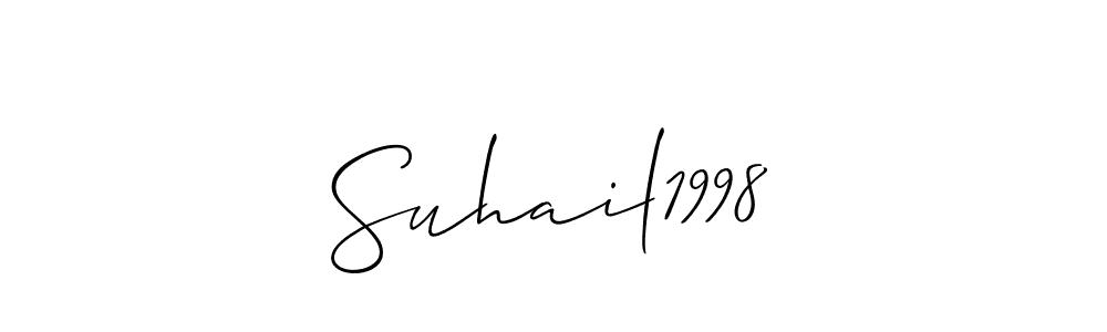 Here are the top 10 professional signature styles for the name Suhail1998. These are the best autograph styles you can use for your name. Suhail1998 signature style 2 images and pictures png