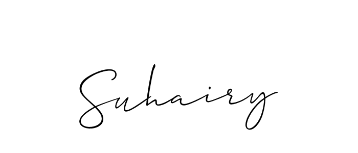 Once you've used our free online signature maker to create your best signature Allison_Script style, it's time to enjoy all of the benefits that Suhairy name signing documents. Suhairy signature style 2 images and pictures png