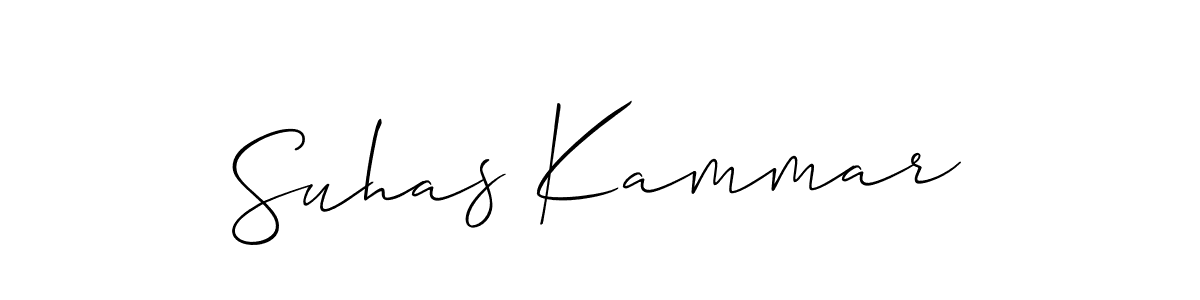 Once you've used our free online signature maker to create your best signature Allison_Script style, it's time to enjoy all of the benefits that Suhas Kammar name signing documents. Suhas Kammar signature style 2 images and pictures png