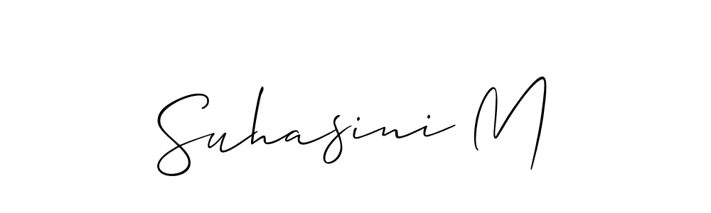 You can use this online signature creator to create a handwritten signature for the name Suhasini M. This is the best online autograph maker. Suhasini M signature style 2 images and pictures png