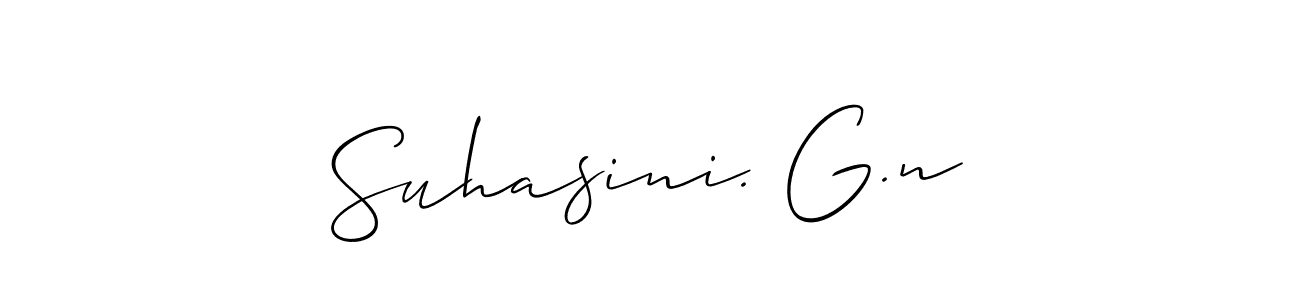 How to Draw Suhasini. G.n signature style? Allison_Script is a latest design signature styles for name Suhasini. G.n. Suhasini. G.n signature style 2 images and pictures png