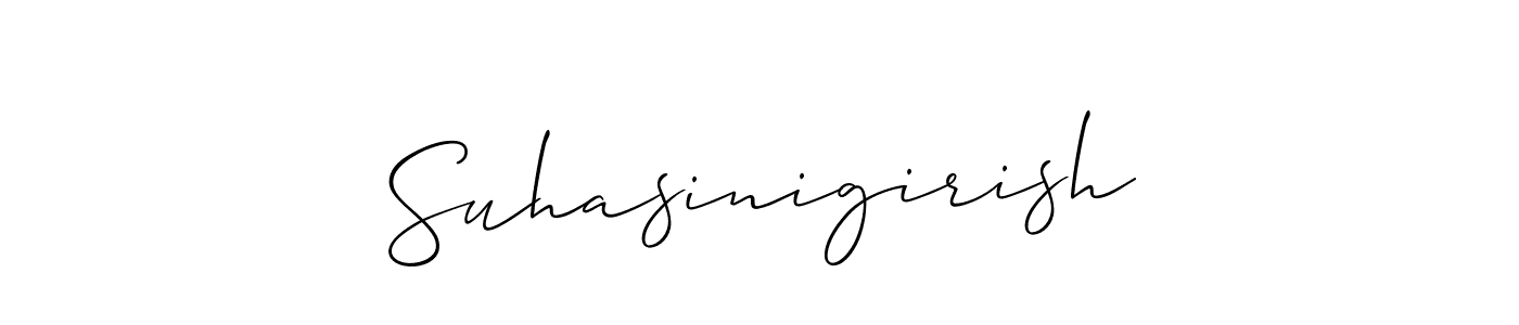 Here are the top 10 professional signature styles for the name Suhasinigirish. These are the best autograph styles you can use for your name. Suhasinigirish signature style 2 images and pictures png