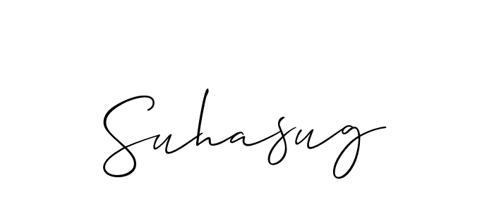 It looks lik you need a new signature style for name Suhasug. Design unique handwritten (Allison_Script) signature with our free signature maker in just a few clicks. Suhasug signature style 2 images and pictures png