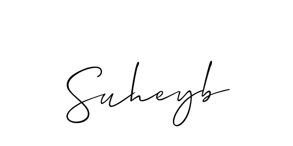 Also You can easily find your signature by using the search form. We will create Suheyb name handwritten signature images for you free of cost using Allison_Script sign style. Suheyb signature style 2 images and pictures png