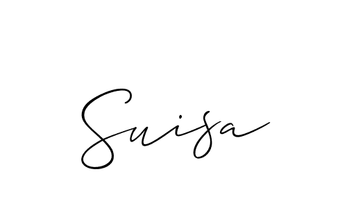 Once you've used our free online signature maker to create your best signature Allison_Script style, it's time to enjoy all of the benefits that Suisa name signing documents. Suisa signature style 2 images and pictures png