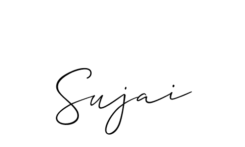 How to make Sujai signature? Allison_Script is a professional autograph style. Create handwritten signature for Sujai name. Sujai signature style 2 images and pictures png