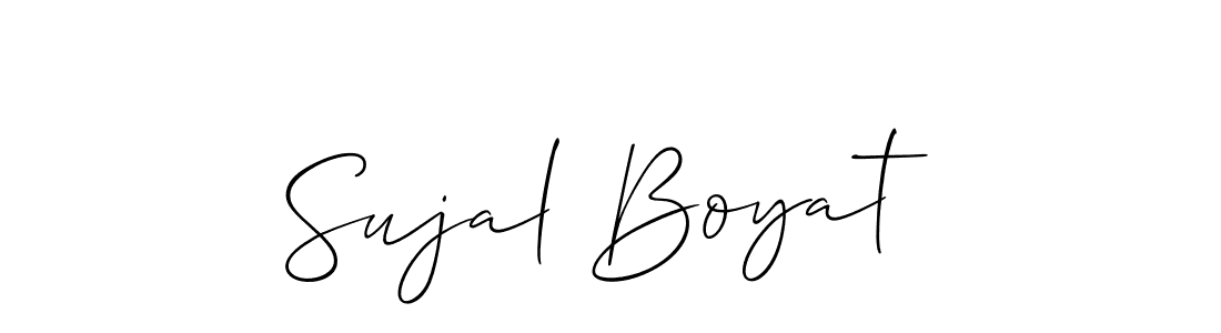 Once you've used our free online signature maker to create your best signature Allison_Script style, it's time to enjoy all of the benefits that Sujal Boyat name signing documents. Sujal Boyat signature style 2 images and pictures png