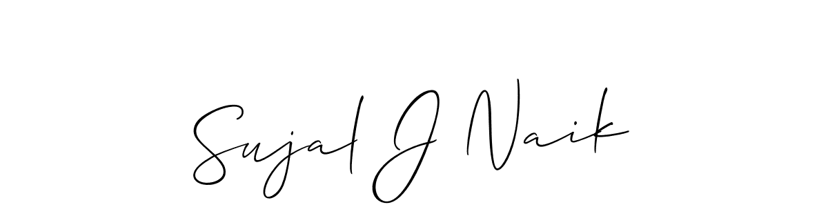 Make a beautiful signature design for name Sujal J Naik. Use this online signature maker to create a handwritten signature for free. Sujal J Naik signature style 2 images and pictures png