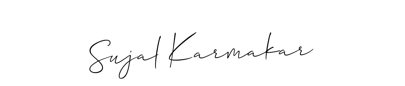 You can use this online signature creator to create a handwritten signature for the name Sujal Karmakar. This is the best online autograph maker. Sujal Karmakar signature style 2 images and pictures png