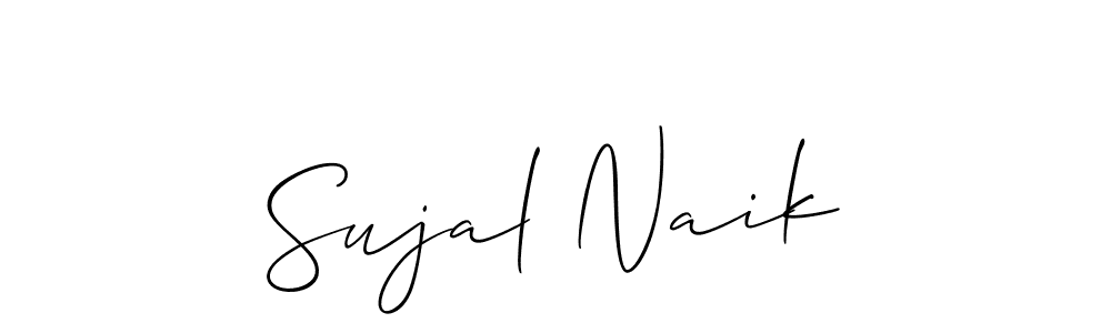 Sujal Naik stylish signature style. Best Handwritten Sign (Allison_Script) for my name. Handwritten Signature Collection Ideas for my name Sujal Naik. Sujal Naik signature style 2 images and pictures png