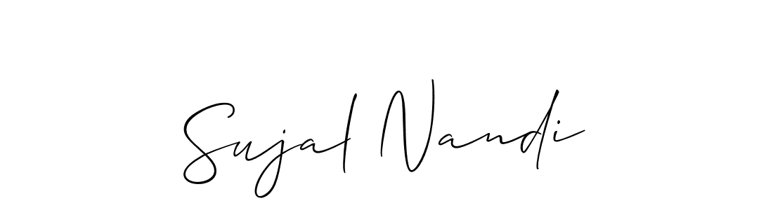 Make a beautiful signature design for name Sujal Nandi. Use this online signature maker to create a handwritten signature for free. Sujal Nandi signature style 2 images and pictures png