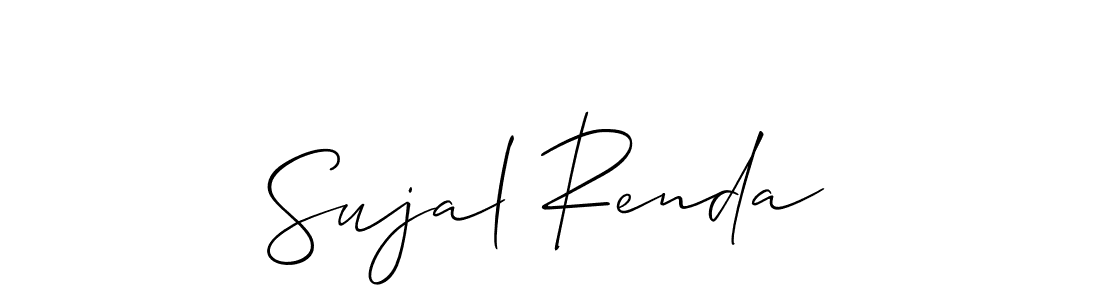 Here are the top 10 professional signature styles for the name Sujal Renda. These are the best autograph styles you can use for your name. Sujal Renda signature style 2 images and pictures png